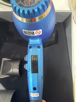 Parlux DIGITALYON Secador de Pelo Azul
