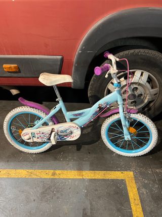 Bicicleta infantil Frozen