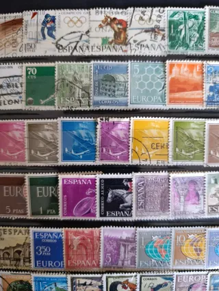 Sellos España 2º Centenario Usados