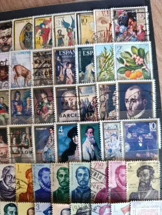 Sellos España 2º Centenario Usados