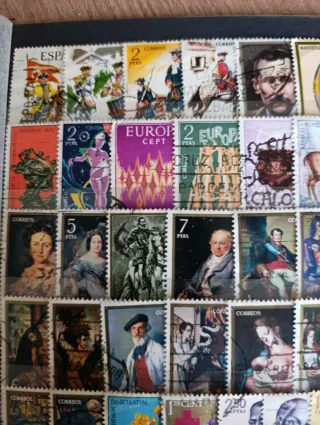 Sellos España 2º Centenario Usados