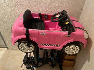 Mini Coche Eléctrico Rosa
