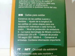 Gafas Soldadura PARKSIDE