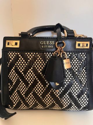 Bolso Guess Negro y Blanco