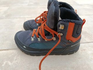 Botas Trekking Quechua 37 Niño Impermeables