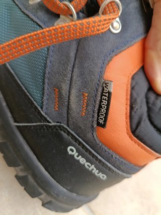 Botas Trekking Quechua 37 Niño Impermeables