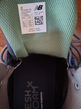 Deportivas New Balance Hierro HT Azul/Verde