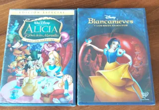 Pack 2 Películas Disney DVD  Alicia Blancanieves