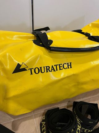 Bolsa de moto Touratech amarilla