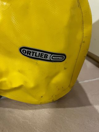 Bolsa de moto Touratech amarilla