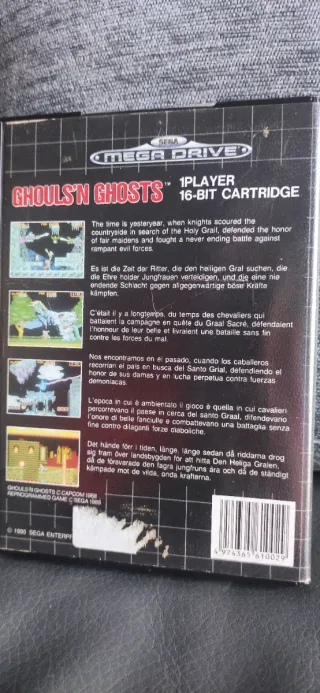 Cartuccia Mega Drive Ghoul's 'n Ghosts