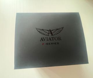 Reloj Aviator F-Series Hombre Negro/Plata