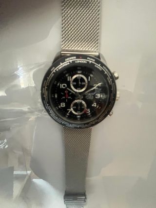 Reloj Aviator F-Series Hombre Negro/Plata