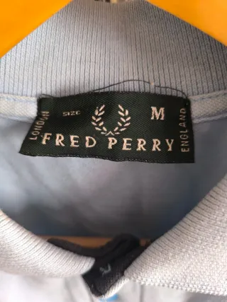 Polo Fred Perry Azul Talla M