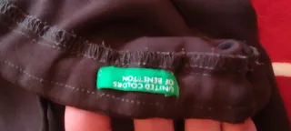 Pantaloni premaman Benetton marrone
