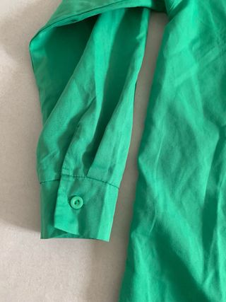 Camisa verde mujer