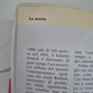Swatch La voglia matta Rivista Capital Collector