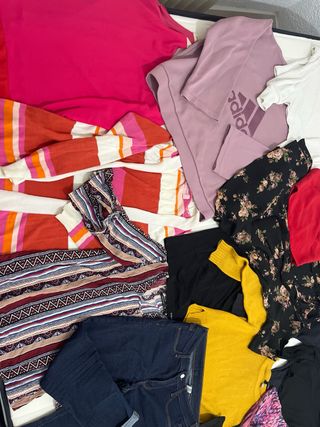 Lote Ropa: Pantalón, Vestido, Top, Jersey, mallas