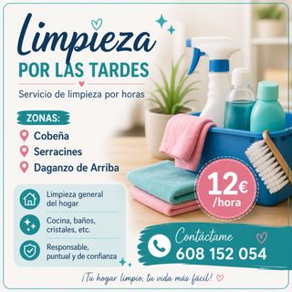 Servicios de Limpieza Hogar por Hora