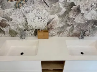 Mueble de baño doble lavabo