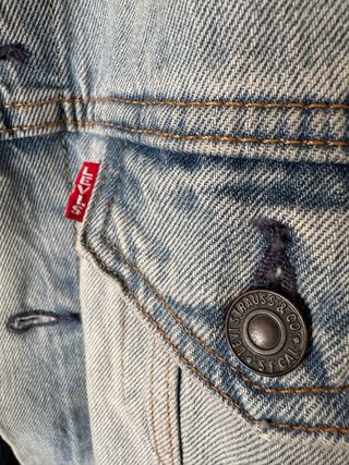 Chaqueta Levi's Denim Azul Claro Talla S