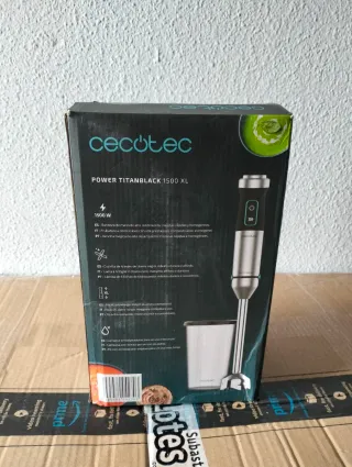 Batidora de mano Cecotec Power TitanBlack 1500 XL