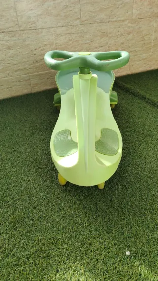 Correpasillos de balanceo verde