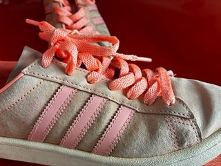 Zapatillas Adidas Campus Beige, coral y Rosa