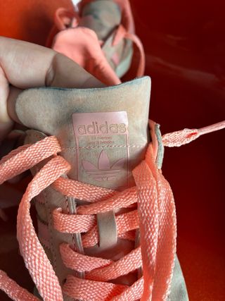 Zapatillas Adidas Campus Beige, coral y Rosa