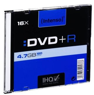 DVD+R Intenso 4,7GB Slim (17pz) NUOVI