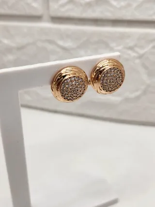 Pendientes Goldfilled Circonitas