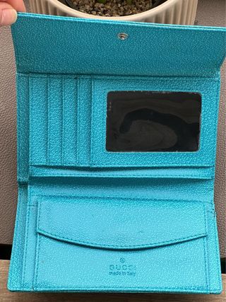 Portafoglio Gucci Vintage Canvas Monogram