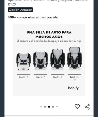 Silla coche Babify 360° Isofix