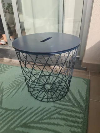 Mesa Terraza Metálica y Madera