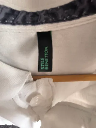 Polo Benetton Blanco