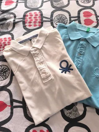 Polo Benetton Blanco