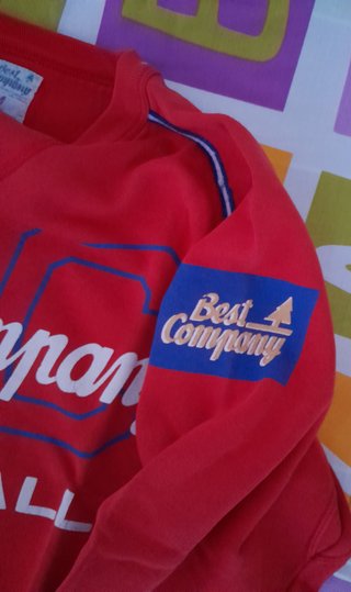 Felpa Best Company anni 80