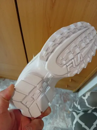 Zapatillas Fila Talla 38 Blancas