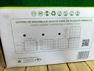 Catral Pack 9 Baldosas Clickfloor Pizarra, 30x30cm