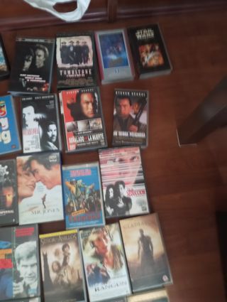 36 Películas VHS Variadas cine