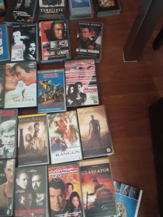 36 Películas VHS Variadas cine