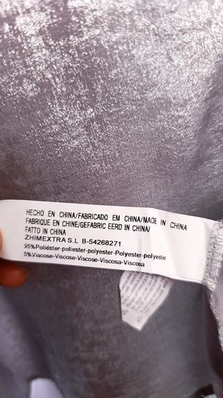 Camisa Metalizada PLATA - Tese Collection M/L