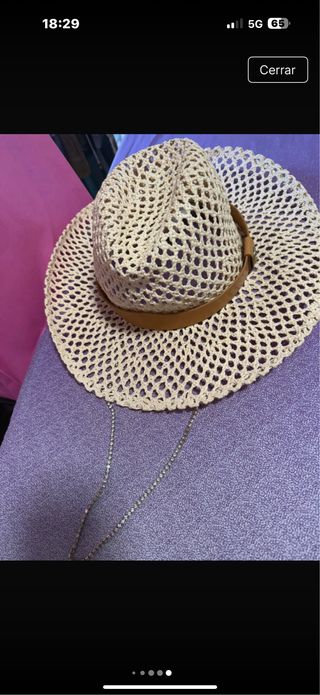 Sombrero de paja Guess