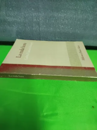 Libro Mala Hora antiguo antigüedades vintage retro