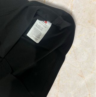 Polo Tommy Hilfiger Negro Talla M Nuevo