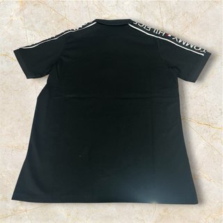 Polo Tommy Hilfiger Negro Talla M Nuevo