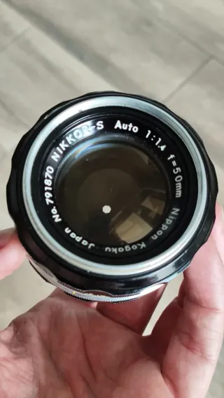 Objetivo Nikkor-S 50mm f/1.4 Nippon Kogaku