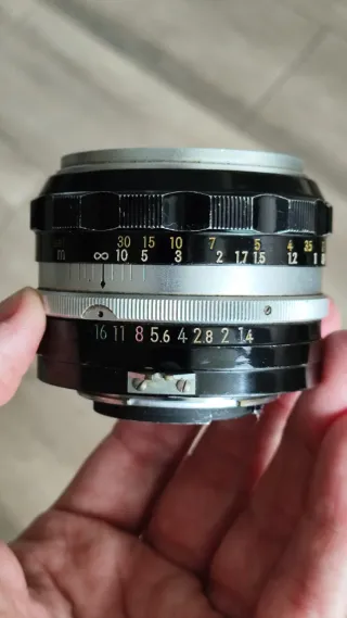 Objetivo Nikkor-S 50mm f/1.4 Nippon Kogaku