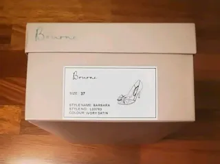 Zapatos de Novia Bourne Talla 37