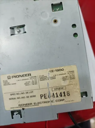Radio cassette Coche Clásico